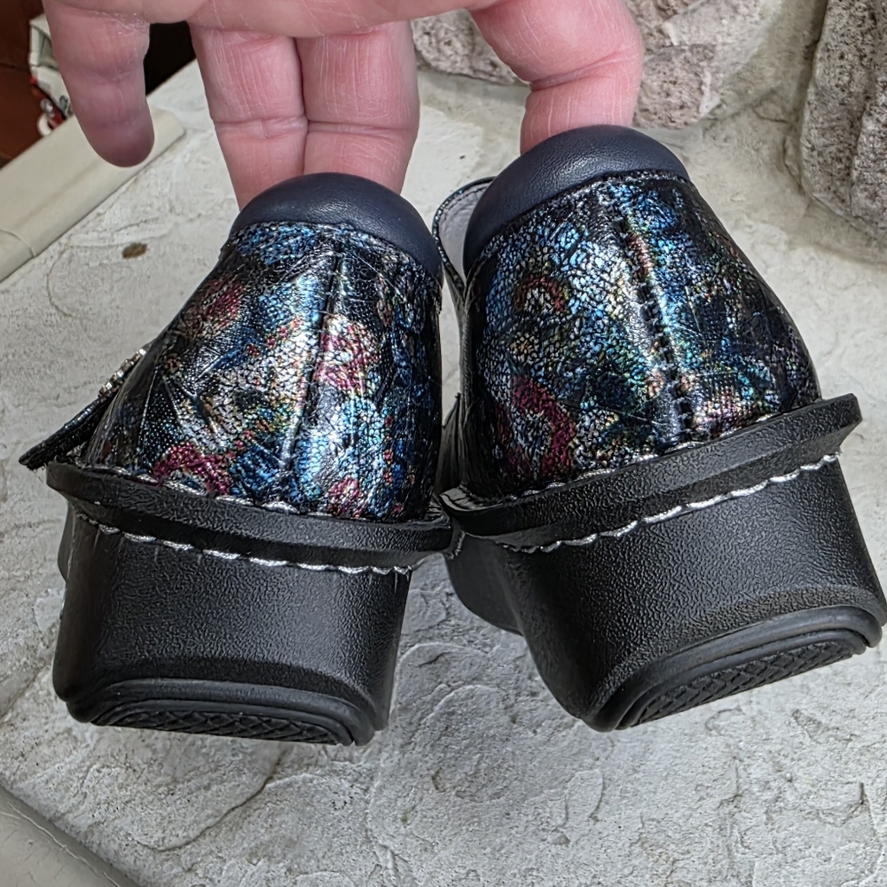 Alegria PAL-464 NWOT Mary Jane's Nurse Work Shoes Multicolor Size 8.5-9 Women's - Picture 8 of 11